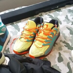 Nike Lime and Teal Athletic Shoes